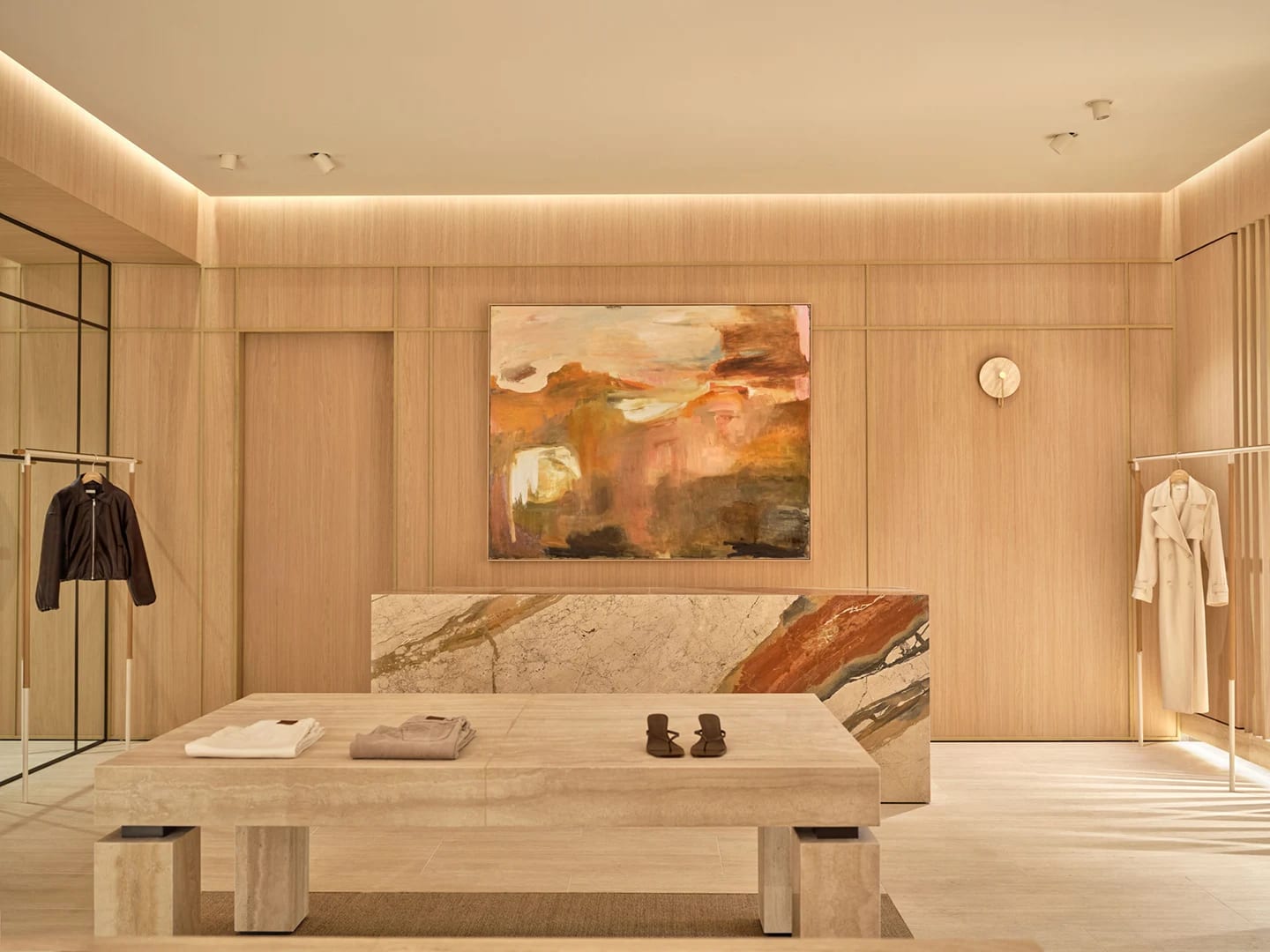 RealGrain Bruges featured in the stunning Kookai Canberra store.